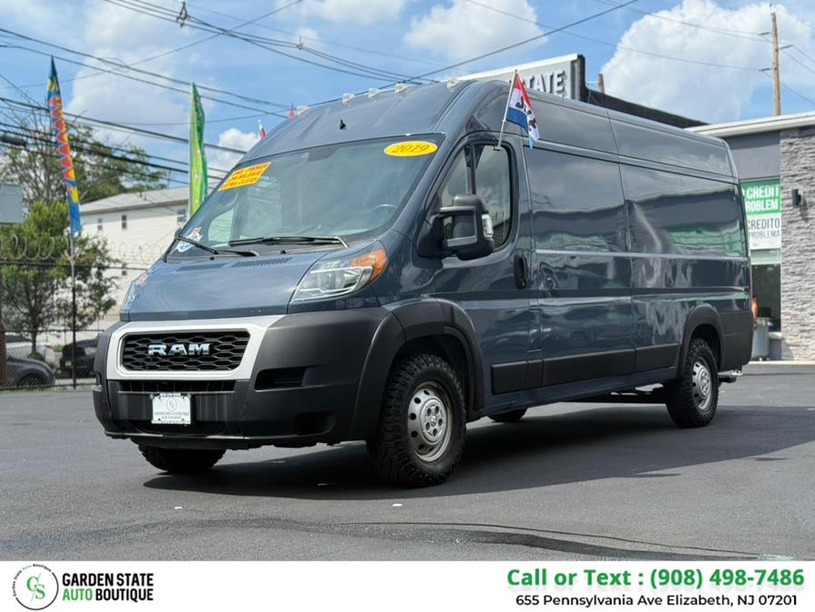 2019 Ram ProMaster Cargo Van 3500 High Roof 159" WB EXT, available for sale in Elizabeth, New Jersey | Garden State Auto Boutique. Elizabeth, New Jersey 2019 Ram ProMaster Cargo Van 3500 High Roof 159" WB EXT, available for sale in Elizabeth, New Jersey | Garden State Auto Boutique. Elizabeth, New Jersey