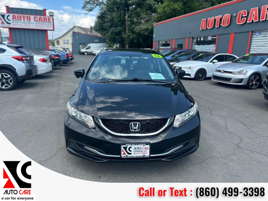 2014 Honda Civic Sedan 4dr CVT EX, available for sale in Vernon , Connecticut | Auto Care Motors. Vernon , Connecticut 2014 Honda Civic Sedan 4dr CVT EX, available for sale in Vernon , Connecticut | Auto Care Motors. Vernon , Connecticut