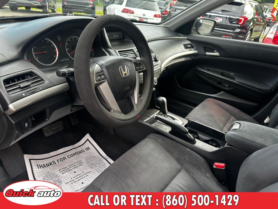 2012 Honda Accord Sdn 4dr I4 Auto LX, available for sale in Bristol, Connecticut | Quick Auto LLC. Bristol, Connecticut 2012 Honda Accord Sdn 4dr I4 Auto LX, available for sale in Bristol, Connecticut | Quick Auto LLC. Bristol, Connecticut