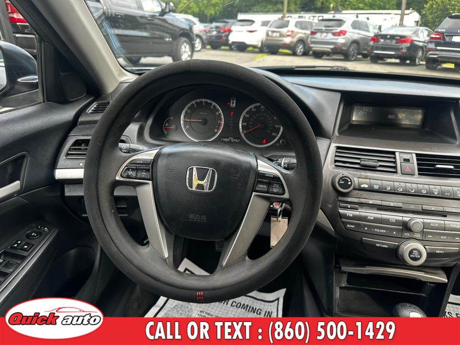 2012 Honda Accord Sdn 4dr I4 Auto LX, available for sale in Bristol, Connecticut | Quick Auto LLC. Bristol, Connecticut 2012 Honda Accord Sdn 4dr I4 Auto LX, available for sale in Bristol, Connecticut | Quick Auto LLC. Bristol, Connecticut