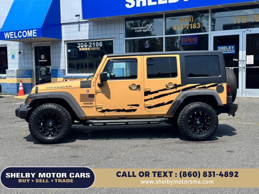 2014 Jeep Wrangler Unlimited 4WD 4dr Sport, available for sale in Springfield, Massachusetts | Shelby Motor Cars. Springfield, Massachusetts 2014 Jeep Wrangler Unlimited 4WD 4dr Sport, available for sale in Springfield, Massachusetts | Shelby Motor Cars. Springfield, Massachusetts