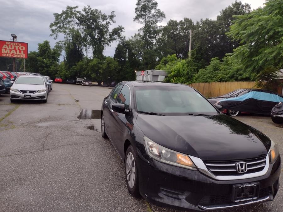 2015 Honda Accord Sedan 4dr I4 CVT LX, available for sale in Chicopee, Massachusetts | Matts Auto Mall LLC. Chicopee, Massachusetts 2015 Honda Accord Sedan 4dr I4 CVT LX, available for sale in Chicopee, Massachusetts | Matts Auto Mall LLC. Chicopee, Massachusetts