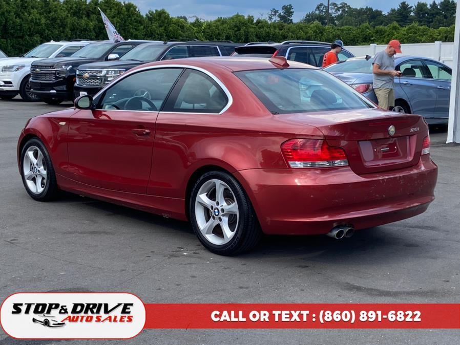 2008 BMW 1 Series 2dr Cpe 128i, available for sale in East Windsor, Connecticut | Stop & Drive Auto Sales. East Windsor, Connecticut 2008 BMW 1 Series 2dr Cpe 128i, available for sale in East Windsor, Connecticut | Stop & Drive Auto Sales. East Windsor, Connecticut
