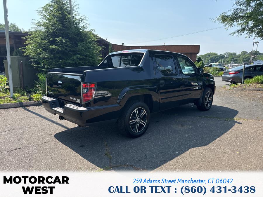 2013 Honda Ridgeline 4WD Crew Cab Sport, available for sale in Manchester, Connecticut | Motorcar West. Manchester, Connecticut 2013 Honda Ridgeline 4WD Crew Cab Sport, available for sale in Manchester, Connecticut | Motorcar West. Manchester, Connecticut