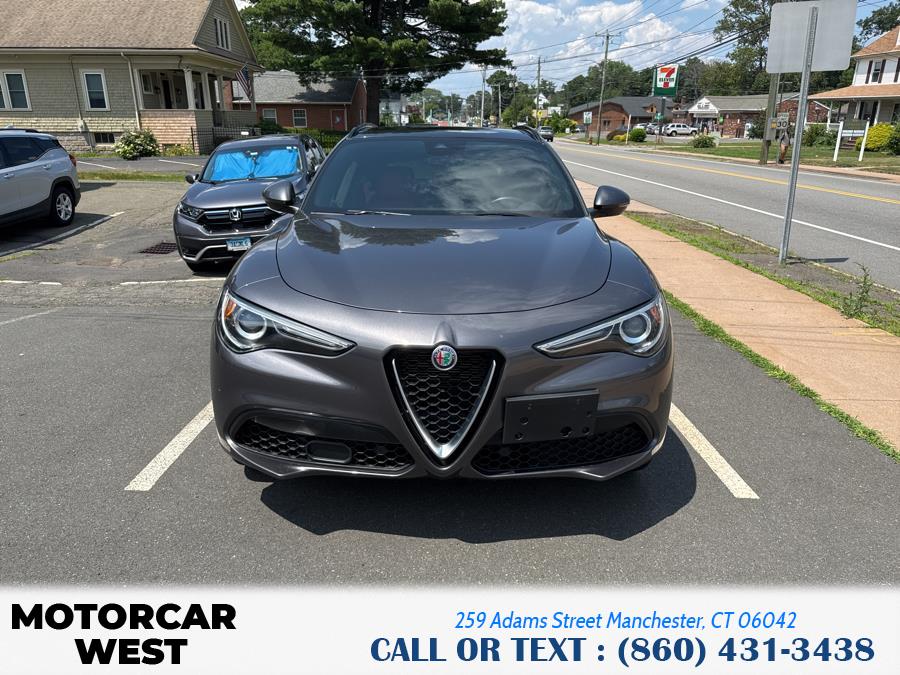 2020 Alfa Romeo Stelvio Ti Sport AWD, available for sale in Manchester, Connecticut | Motorcar West. Manchester, Connecticut 2020 Alfa Romeo Stelvio Ti Sport AWD, available for sale in Manchester, Connecticut | Motorcar West. Manchester, Connecticut