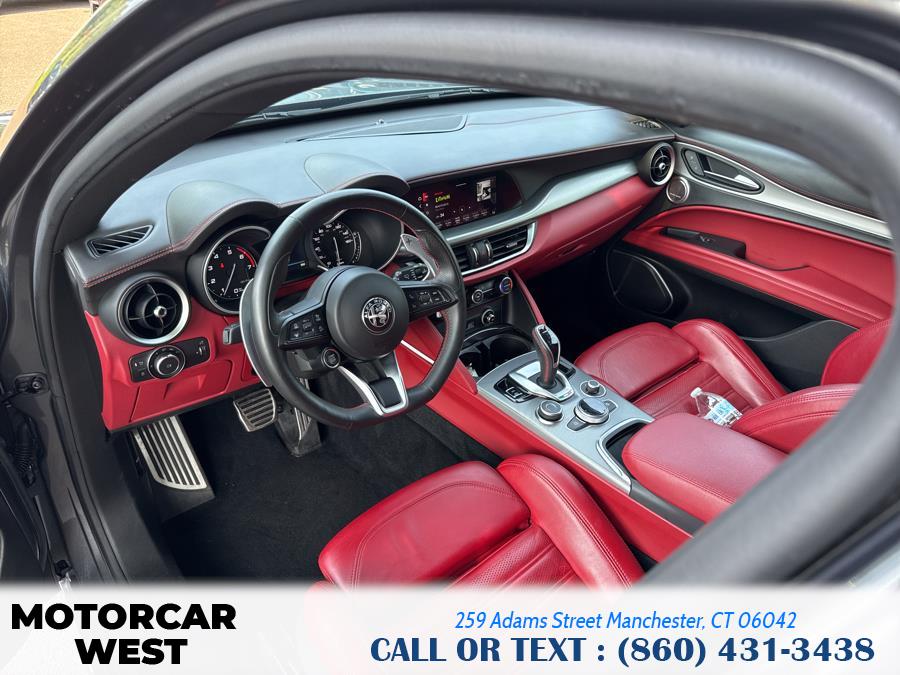 2020 Alfa Romeo Stelvio Ti Sport AWD, available for sale in Manchester, Connecticut | Motorcar West. Manchester, Connecticut 2020 Alfa Romeo Stelvio Ti Sport AWD, available for sale in Manchester, Connecticut | Motorcar West. Manchester, Connecticut