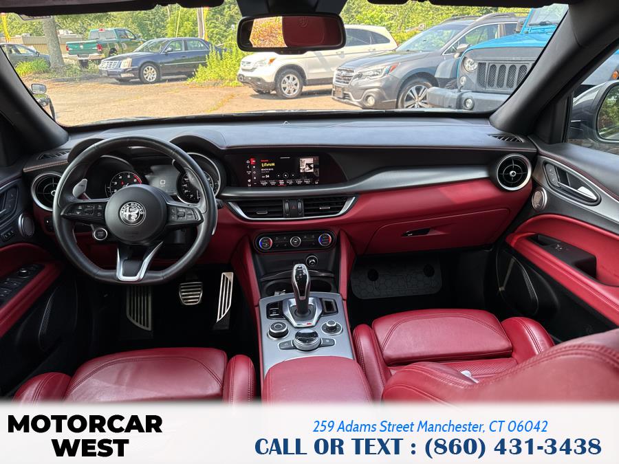 2020 Alfa Romeo Stelvio Ti Sport AWD, available for sale in Manchester, Connecticut | Motorcar West. Manchester, Connecticut 2020 Alfa Romeo Stelvio Ti Sport AWD, available for sale in Manchester, Connecticut | Motorcar West. Manchester, Connecticut