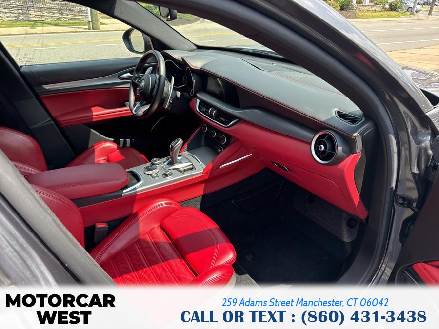 2020 Alfa Romeo Stelvio Ti Sport AWD, available for sale in Manchester, Connecticut | Motorcar West. Manchester, Connecticut 2020 Alfa Romeo Stelvio Ti Sport AWD, available for sale in Manchester, Connecticut | Motorcar West. Manchester, Connecticut