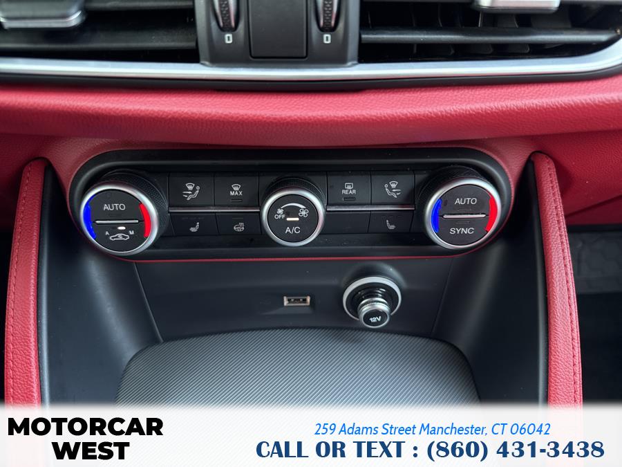 2020 Alfa Romeo Stelvio Ti Sport AWD, available for sale in Manchester, Connecticut | Motorcar West. Manchester, Connecticut 2020 Alfa Romeo Stelvio Ti Sport AWD, available for sale in Manchester, Connecticut | Motorcar West. Manchester, Connecticut