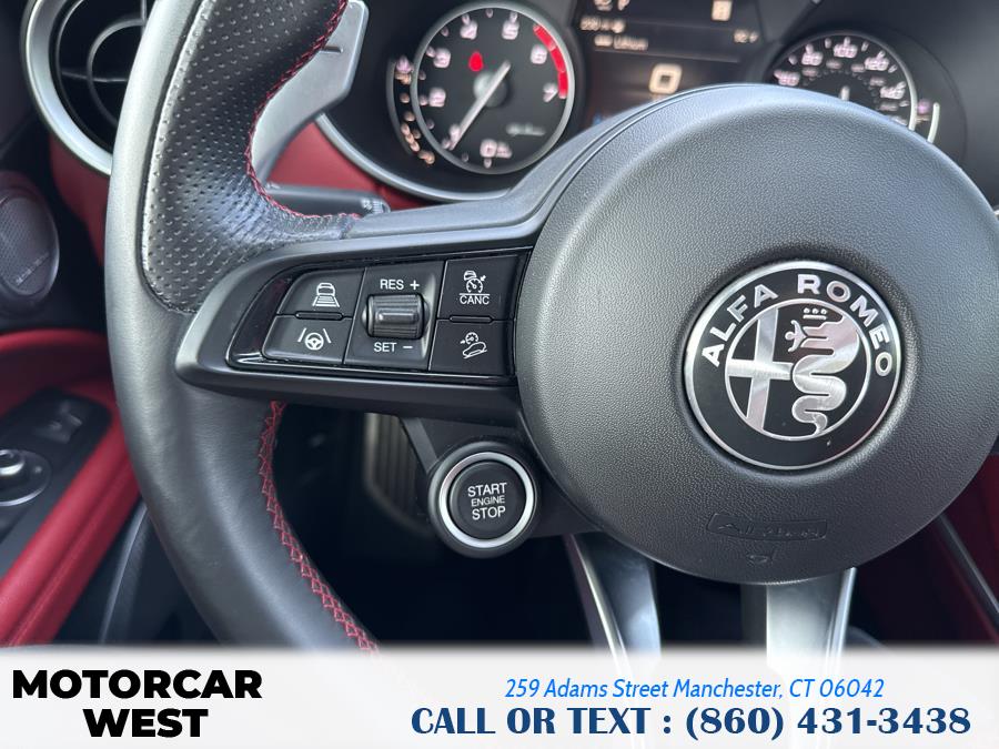 2020 Alfa Romeo Stelvio Ti Sport AWD, available for sale in Manchester, Connecticut | Motorcar West. Manchester, Connecticut 2020 Alfa Romeo Stelvio Ti Sport AWD, available for sale in Manchester, Connecticut | Motorcar West. Manchester, Connecticut