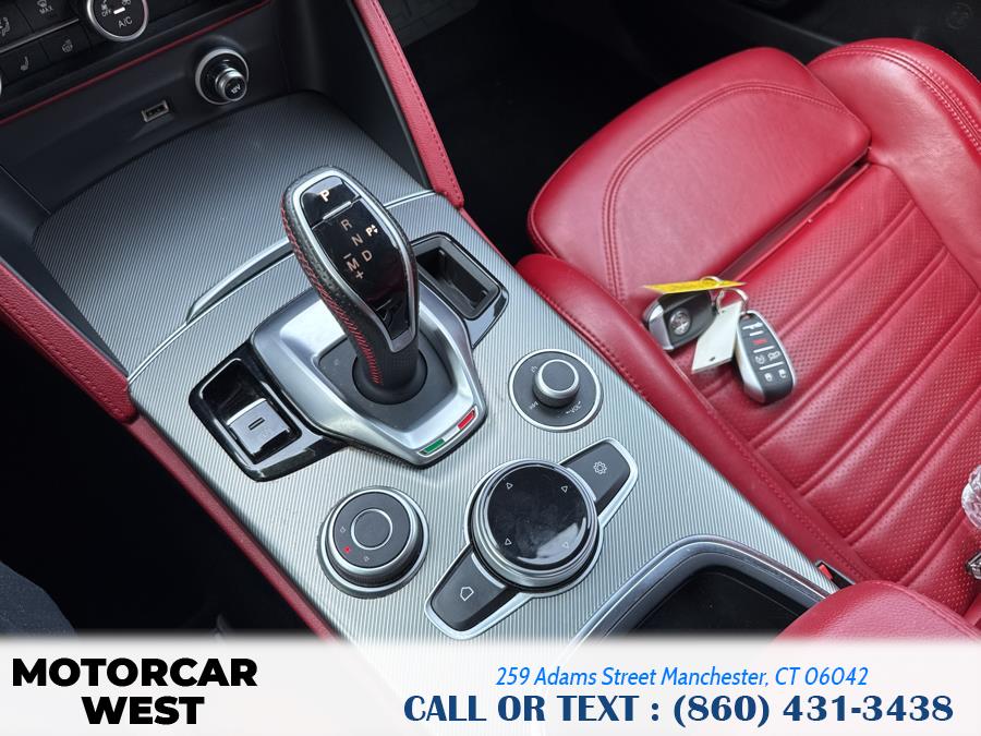 2020 Alfa Romeo Stelvio Ti Sport AWD, available for sale in Manchester, Connecticut | Motorcar West. Manchester, Connecticut 2020 Alfa Romeo Stelvio Ti Sport AWD, available for sale in Manchester, Connecticut | Motorcar West. Manchester, Connecticut