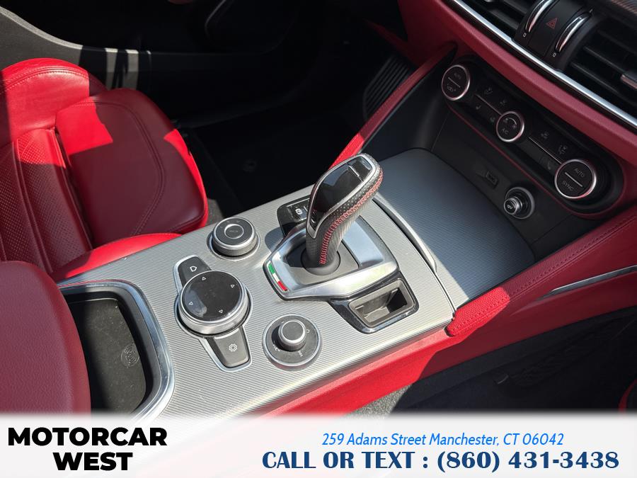 2020 Alfa Romeo Stelvio Ti Sport AWD, available for sale in Manchester, Connecticut | Motorcar West. Manchester, Connecticut 2020 Alfa Romeo Stelvio Ti Sport AWD, available for sale in Manchester, Connecticut | Motorcar West. Manchester, Connecticut