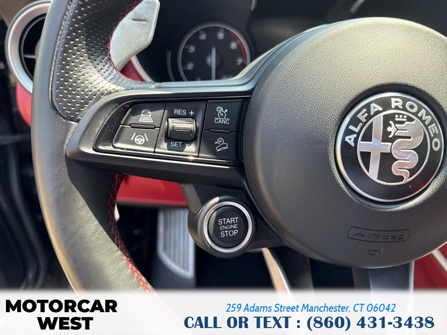 2020 Alfa Romeo Stelvio Ti Sport AWD, available for sale in Manchester, Connecticut | Motorcar West. Manchester, Connecticut 2020 Alfa Romeo Stelvio Ti Sport AWD, available for sale in Manchester, Connecticut | Motorcar West. Manchester, Connecticut