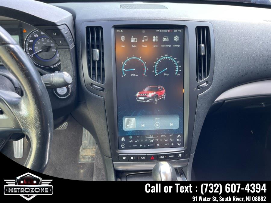 2013 INFINITI G37 Sedan 4dr x AWD, available for sale in South River, New Jersey | Metrozone Motor Group. South River, New Jersey 2013 INFINITI G37 Sedan 4dr x AWD, available for sale in South River, New Jersey | Metrozone Motor Group. South River, New Jersey