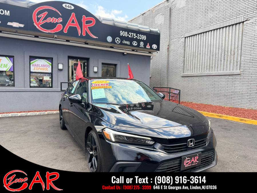 2023 Honda Civic Sedan Sport CVT, available for sale in Linden, New Jersey | Car Zone. Linden, New Jersey 2023 Honda Civic Sedan Sport CVT, available for sale in Linden, New Jersey | Car Zone. Linden, New Jersey