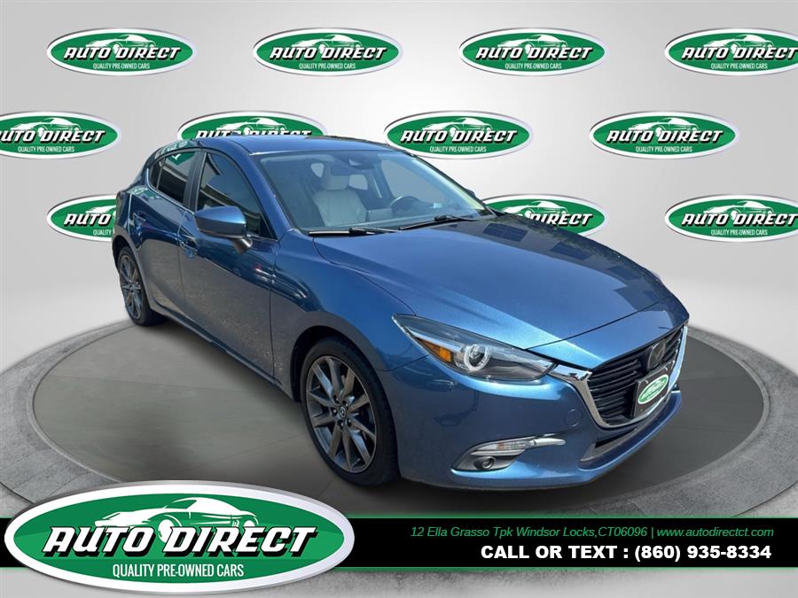 2018 Mazda Mazda3 5-Door Grand Touring Auto, available for sale in Windsor Locks, Connecticut | Auto Direct LLC. Windsor Locks, Connecticut 2018 Mazda Mazda3 5-Door Grand Touring Auto, available for sale in Windsor Locks, Connecticut | Auto Direct LLC. Windsor Locks, Connecticut
