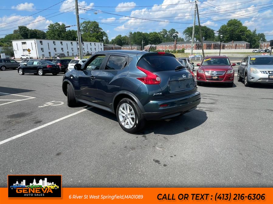 2011 Nissan JUKE 5dr Wgn I4 CVT SV AWD, available for sale in West Springfield, Massachusetts | Geneva Auto Sales LLC. West Springfield, Massachusetts 2011 Nissan JUKE 5dr Wgn I4 CVT SV AWD, available for sale in West Springfield, Massachusetts | Geneva Auto Sales LLC. West Springfield, Massachusetts