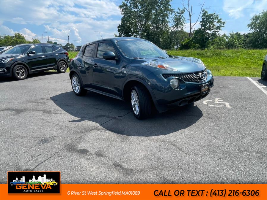 2011 Nissan JUKE 5dr Wgn I4 CVT SV AWD, available for sale in West Springfield, Massachusetts | Geneva Auto Sales LLC. West Springfield, Massachusetts 2011 Nissan JUKE 5dr Wgn I4 CVT SV AWD, available for sale in West Springfield, Massachusetts | Geneva Auto Sales LLC. West Springfield, Massachusetts