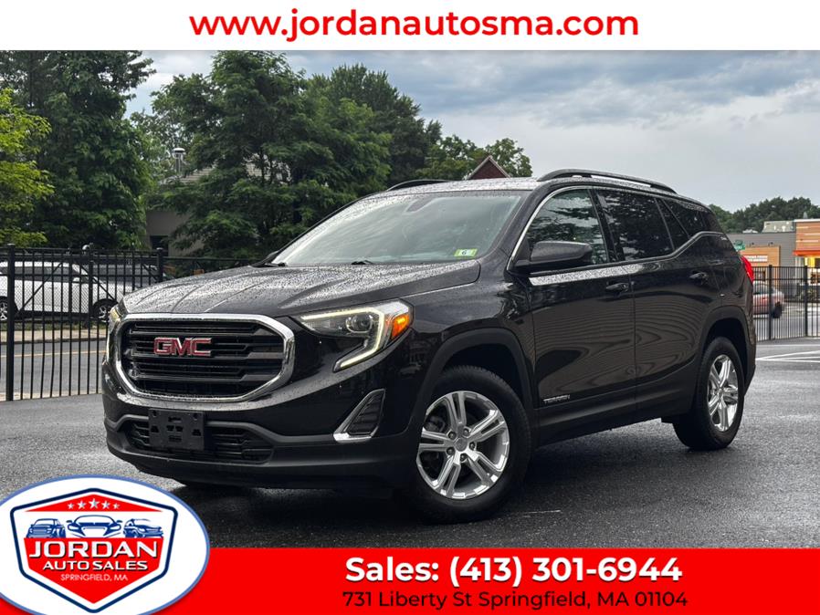 2019 GMC Terrain AWD 4dr SLE, available for sale in Springfield, Massachusetts | Jordan Auto Sales. Springfield, Massachusetts 2019 GMC Terrain AWD 4dr SLE, available for sale in Springfield, Massachusetts | Jordan Auto Sales. Springfield, Massachusetts