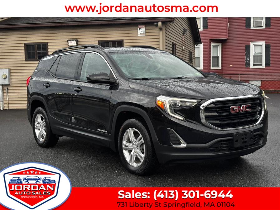 2019 GMC Terrain AWD 4dr SLE, available for sale in Springfield, Massachusetts | Jordan Auto Sales. Springfield, Massachusetts 2019 GMC Terrain AWD 4dr SLE, available for sale in Springfield, Massachusetts | Jordan Auto Sales. Springfield, Massachusetts
