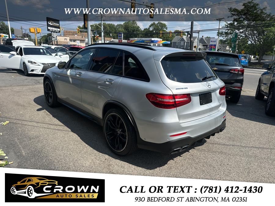 2019 Mercedes-Benz GLC AMG GLC 63 4MATIC+ SUV, available for sale in Abington, Massachusetts | Crown Auto Sales. Abington, Massachusetts 2019 Mercedes-Benz GLC AMG GLC 63 4MATIC+ SUV, available for sale in Abington, Massachusetts | Crown Auto Sales. Abington, Massachusetts