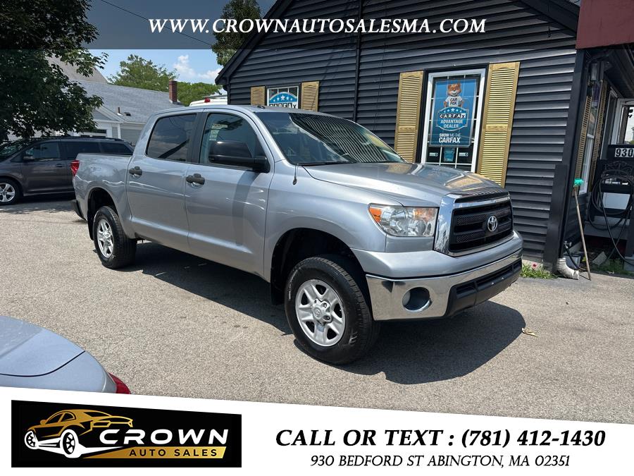 2011 Toyota Tundra 4WD Truck CrewMax 5.7L FFV V8 6-Spd AT (Natl), available for sale in Abington, Massachusetts | Crown Auto Sales. Abington, Massachusetts 2011 Toyota Tundra 4WD Truck CrewMax 5.7L FFV V8 6-Spd AT (Natl), available for sale in Abington, Massachusetts | Crown Auto Sales. Abington, Massachusetts