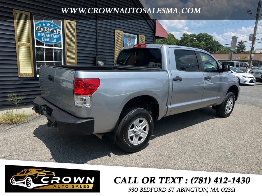 2011 Toyota Tundra 4WD Truck CrewMax 5.7L FFV V8 6-Spd AT (Natl), available for sale in Abington, Massachusetts | Crown Auto Sales. Abington, Massachusetts 2011 Toyota Tundra 4WD Truck CrewMax 5.7L FFV V8 6-Spd AT (Natl), available for sale in Abington, Massachusetts | Crown Auto Sales. Abington, Massachusetts