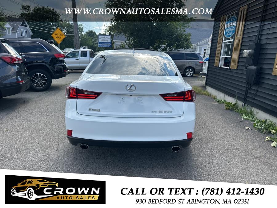 2015 Lexus IS 350 4dr Sdn AWD, available for sale in Abington, Massachusetts | Crown Auto Sales. Abington, Massachusetts 2015 Lexus IS 350 4dr Sdn AWD, available for sale in Abington, Massachusetts | Crown Auto Sales. Abington, Massachusetts