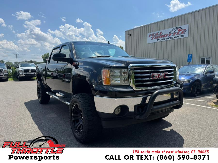 2008 GMC Sierra 1500 4WD Crew Cab 143.5" SLT, available for sale in East Windsor, Connecticut | Full Throttle Power Sports LLC. East Windsor, Connecticut 2008 GMC Sierra 1500 4WD Crew Cab 143.5" SLT, available for sale in East Windsor, Connecticut | Full Throttle Power Sports LLC. East Windsor, Connecticut