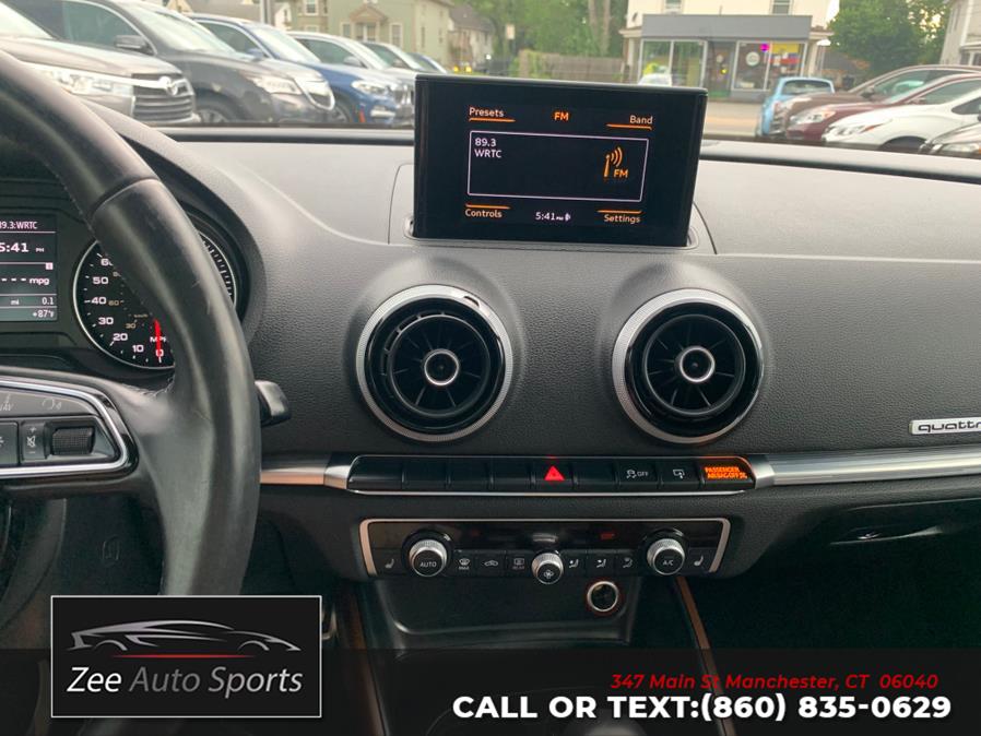 2015 Audi A3 4dr Sdn quattro 2.0T Premium Plus, available for sale in Manchester, Connecticut | Zee Auto Sports. Manchester, Connecticut 2015 Audi A3 4dr Sdn quattro 2.0T Premium Plus, available for sale in Manchester, Connecticut | Zee Auto Sports. Manchester, Connecticut