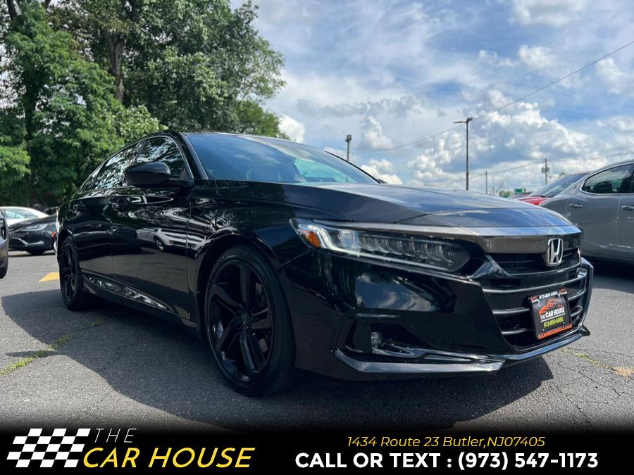 2022 Honda Accord Sedan Sport 1.5T CVT, available for sale in Butler, New Jersey | The Car House. Butler, New Jersey 2022 Honda Accord Sedan Sport 1.5T CVT, available for sale in Butler, New Jersey | The Car House. Butler, New Jersey