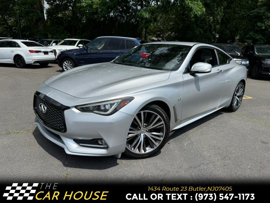 Used 2018 INFINITI Q60 in Butler, New Jersey | The Car House. Butler, New Jersey