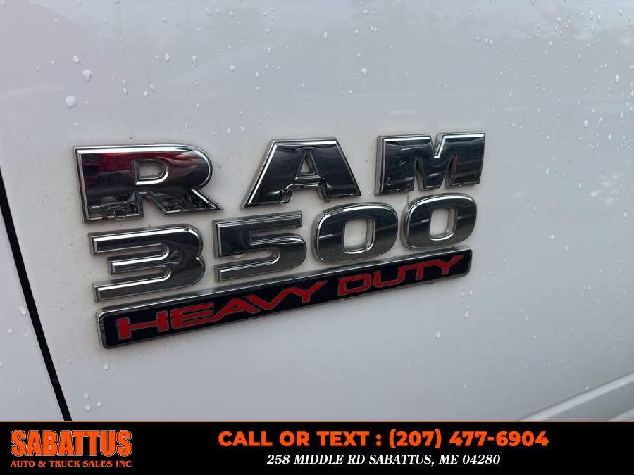 2018 Ram 3500 Chassis Cab Tradesman 4WD Reg Cab 84" CA 167.5" WB, available for sale in Sabattus, Maine | Sabattus Auto and Truck Sales Inc. Sabattus, Maine 2018 Ram 3500 Chassis Cab Tradesman 4WD Reg Cab 84" CA 167.5" WB, available for sale in Sabattus, Maine | Sabattus Auto and Truck Sales Inc. Sabattus, Maine