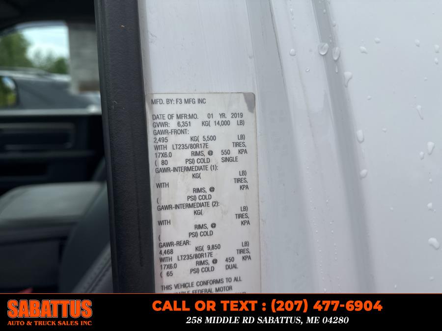 2018 Ram 3500 Chassis Cab Tradesman 4WD Reg Cab 84" CA 167.5" WB, available for sale in Sabattus, Maine | Sabattus Auto and Truck Sales Inc. Sabattus, Maine 2018 Ram 3500 Chassis Cab Tradesman 4WD Reg Cab 84" CA 167.5" WB, available for sale in Sabattus, Maine | Sabattus Auto and Truck Sales Inc. Sabattus, Maine
