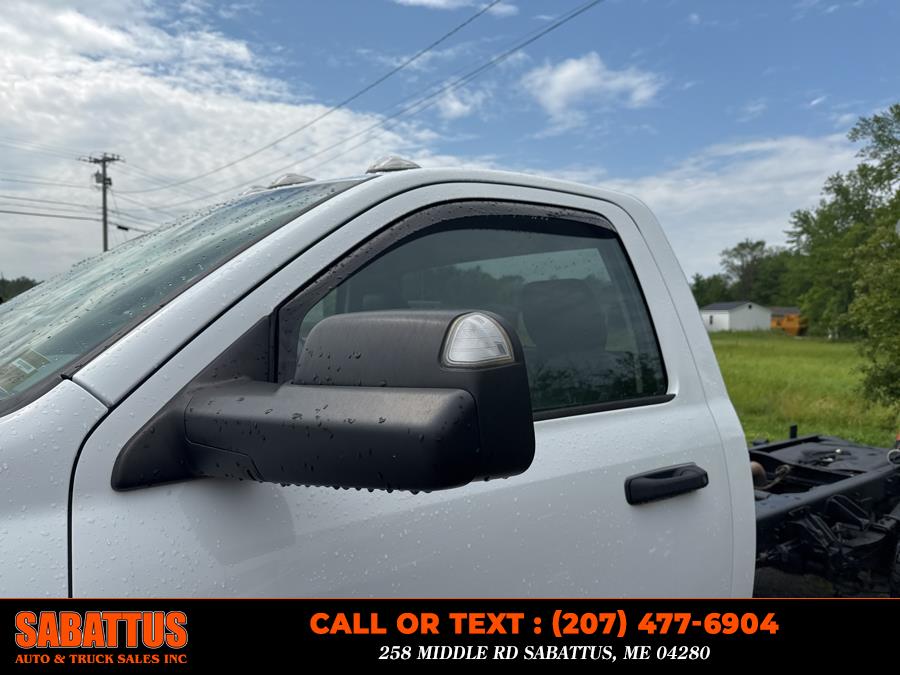 2018 Ram 3500 Chassis Cab Tradesman 4WD Reg Cab 84" CA 167.5" WB, available for sale in Sabattus, Maine | Sabattus Auto and Truck Sales Inc. Sabattus, Maine 2018 Ram 3500 Chassis Cab Tradesman 4WD Reg Cab 84" CA 167.5" WB, available for sale in Sabattus, Maine | Sabattus Auto and Truck Sales Inc. Sabattus, Maine