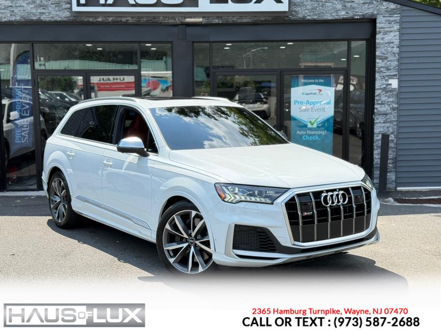 2021 Audi SQ7 Prestige 4.0 TFSI quattro, available for sale in Wayne, New Jersey | Haus of Lux. Wayne, New Jersey 2021 Audi SQ7 Prestige 4.0 TFSI quattro, available for sale in Wayne, New Jersey | Haus of Lux. Wayne, New Jersey