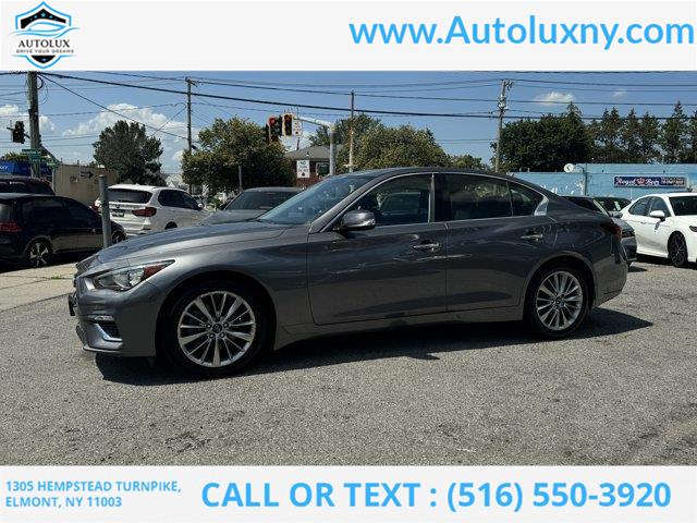2021 Infiniti Q50 3.0t LUXE, available for sale in Elmont, New York | Auto Lux. Elmont, New York 2021 Infiniti Q50 3.0t LUXE, available for sale in Elmont, New York | Auto Lux. Elmont, New York