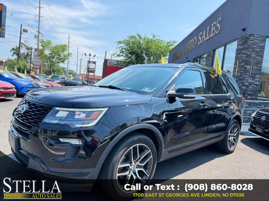2019 Ford Explorer Sport 4WD, available for sale in Linden, New Jersey | Stella Auto Sales. Linden, New Jersey 2019 Ford Explorer Sport 4WD, available for sale in Linden, New Jersey | Stella Auto Sales. Linden, New Jersey