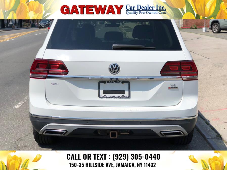 2018 Volkswagen Atlas 3.6L V6 SEL 4MOTION, available for sale in Jamaica, New York | Gateway Car Dealer Inc. Jamaica, New York 2018 Volkswagen Atlas 3.6L V6 SEL 4MOTION, available for sale in Jamaica, New York | Gateway Car Dealer Inc. Jamaica, New York