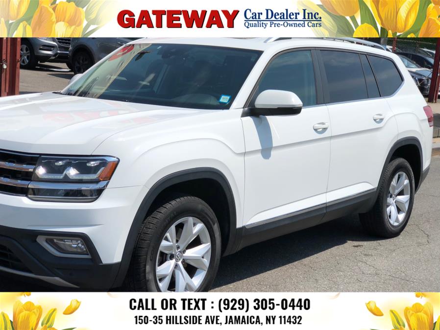 2018 Volkswagen Atlas 3.6L V6 SEL 4MOTION, available for sale in Jamaica, New York | Gateway Car Dealer Inc. Jamaica, New York 2018 Volkswagen Atlas 3.6L V6 SEL 4MOTION, available for sale in Jamaica, New York | Gateway Car Dealer Inc. Jamaica, New York