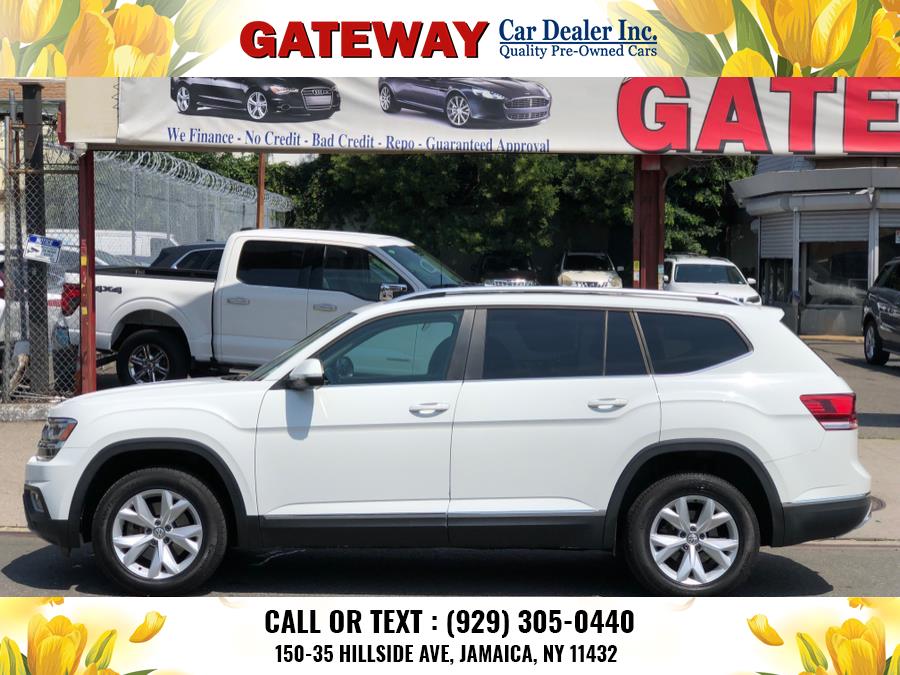 2018 Volkswagen Atlas 3.6L V6 SEL 4MOTION, available for sale in Jamaica, New York | Gateway Car Dealer Inc. Jamaica, New York 2018 Volkswagen Atlas 3.6L V6 SEL 4MOTION, available for sale in Jamaica, New York | Gateway Car Dealer Inc. Jamaica, New York