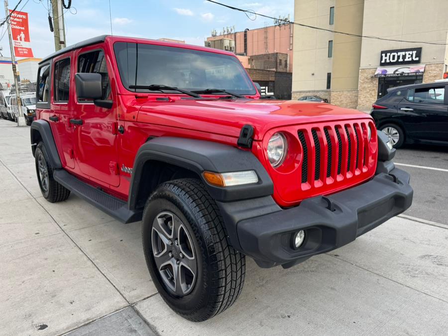 2018 Jeep Wrangler Unlimited Sport S 4x4, available for sale in Jamaica, New York | Sunrise Autoland. Jamaica, New York 2018 Jeep Wrangler Unlimited Sport S 4x4, available for sale in Jamaica, New York | Sunrise Autoland. Jamaica, New York