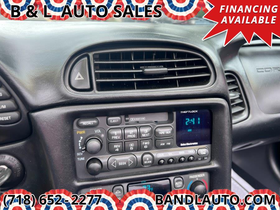 2003 Chevrolet Corvette 2dr Convertible, available for sale in Bronx, New York | B & L Auto Sales LLC. Bronx, New York 2003 Chevrolet Corvette 2dr Convertible, available for sale in Bronx, New York | B & L Auto Sales LLC. Bronx, New York