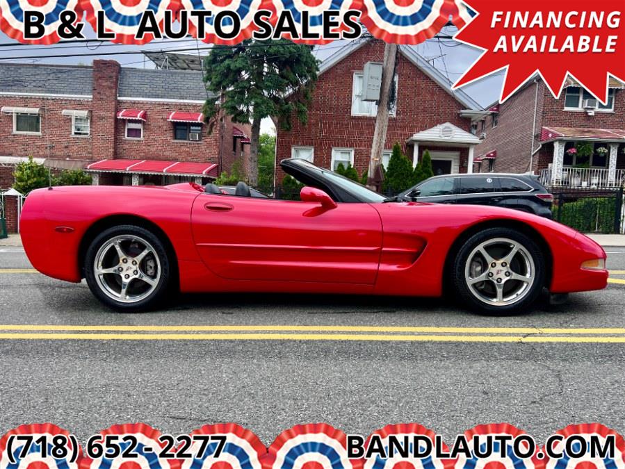 2003 Chevrolet Corvette 2dr Convertible, available for sale in Bronx, New York | B & L Auto Sales LLC. Bronx, New York 2003 Chevrolet Corvette 2dr Convertible, available for sale in Bronx, New York | B & L Auto Sales LLC. Bronx, New York