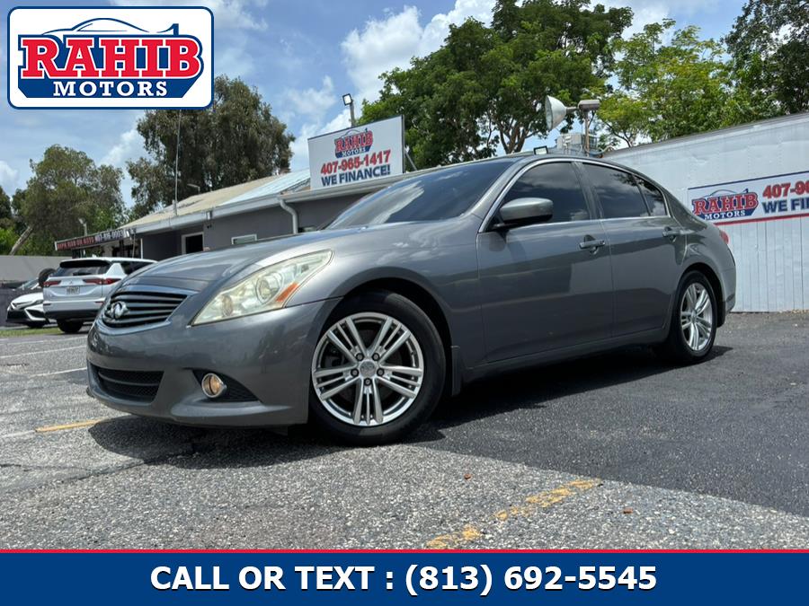 2013 Infiniti G37 Sedan 4dr Journey RWD, available for sale in Orlando, Florida | Rahib inc. Orlando, Florida 2013 Infiniti G37 Sedan 4dr Journey RWD, available for sale in Orlando, Florida | Rahib inc. Orlando, Florida