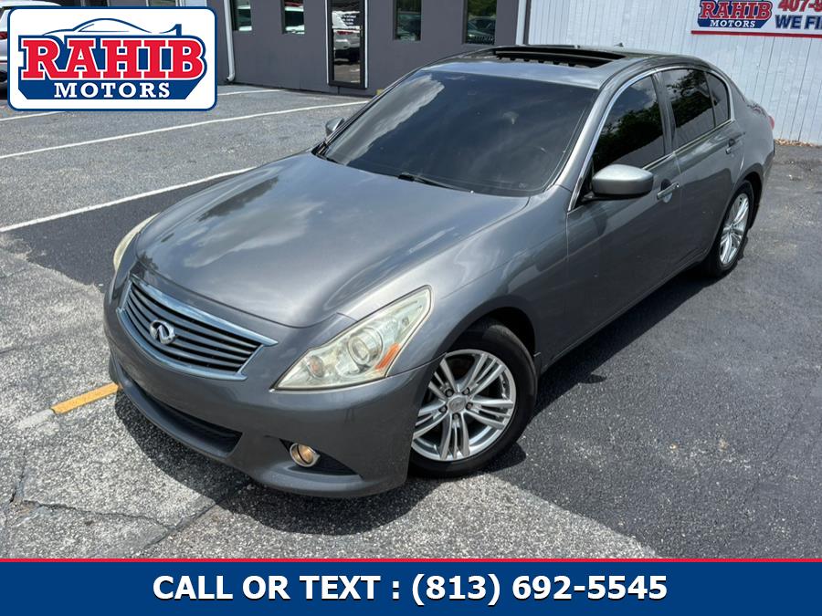 2013 Infiniti G37 Sedan 4dr Journey RWD, available for sale in Orlando, Florida | Rahib inc. Orlando, Florida 2013 Infiniti G37 Sedan 4dr Journey RWD, available for sale in Orlando, Florida | Rahib inc. Orlando, Florida