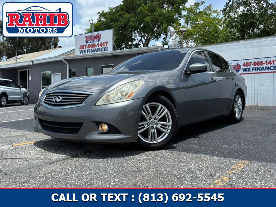 2013 Infiniti G37 Sedan 4dr Journey RWD, available for sale in Orlando, Florida | Rahib inc. Orlando, Florida 2013 Infiniti G37 Sedan 4dr Journey RWD, available for sale in Orlando, Florida | Rahib inc. Orlando, Florida