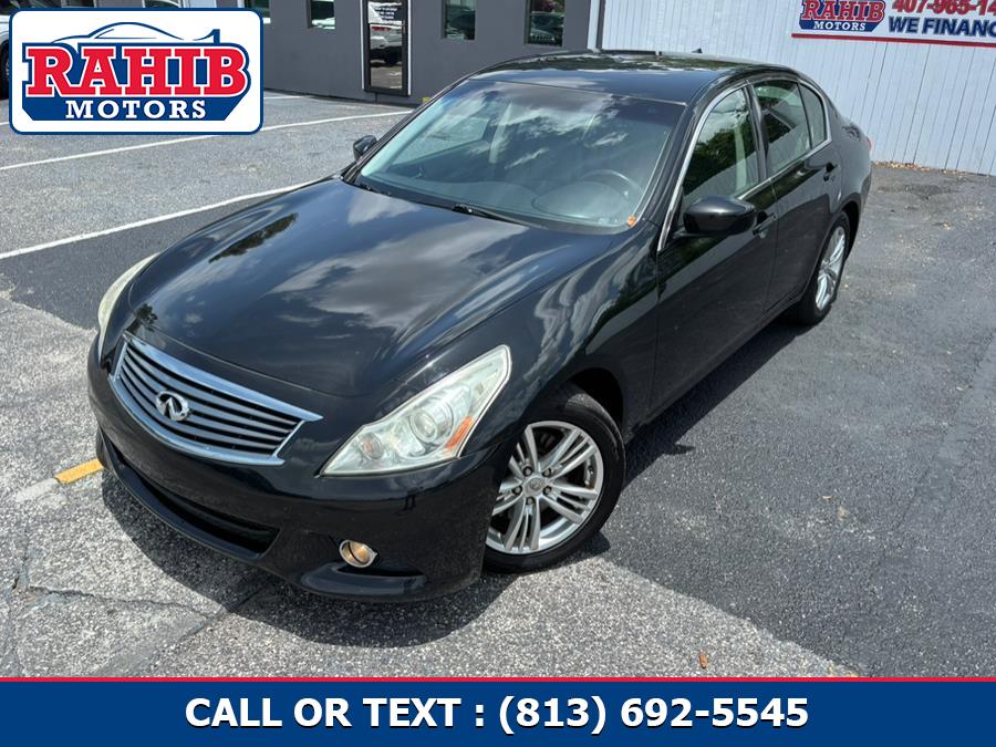 2013 Infiniti G37 Sedan 4dr Journey RWD, available for sale in Orlando, Florida | Rahib inc. Orlando, Florida 2013 Infiniti G37 Sedan 4dr Journey RWD, available for sale in Orlando, Florida | Rahib inc. Orlando, Florida