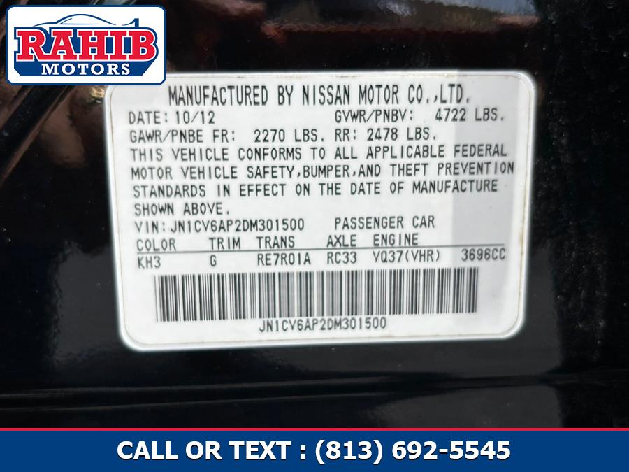 2013 Infiniti G37 Sedan 4dr Journey RWD, available for sale in Orlando, Florida | Rahib inc. Orlando, Florida 2013 Infiniti G37 Sedan 4dr Journey RWD, available for sale in Orlando, Florida | Rahib inc. Orlando, Florida