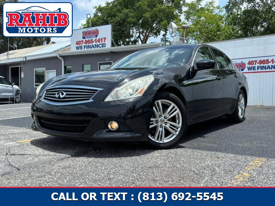 2013 Infiniti G37 Sedan 4dr Journey RWD, available for sale in Orlando, Florida | Rahib inc. Orlando, Florida 2013 Infiniti G37 Sedan 4dr Journey RWD, available for sale in Orlando, Florida | Rahib inc. Orlando, Florida